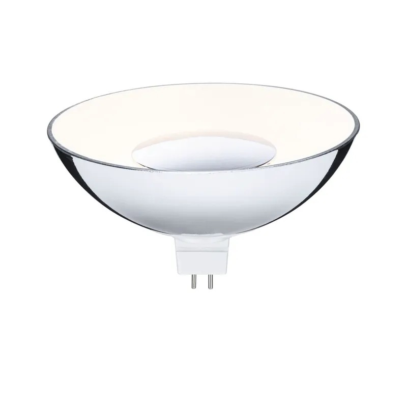 Ampoule LED GU5.3 blanc/argent 5 W = 440 Lumens blanc chaud - PAULMANN Promotion Saisonnière