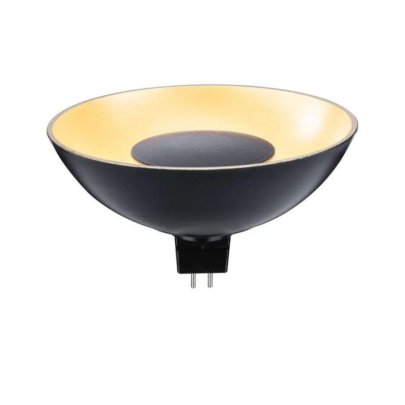 Commander Vite Ampoule LED GU5.3 or/noir 4.9 w = 170 lumens blanc chaud - PAULMANN