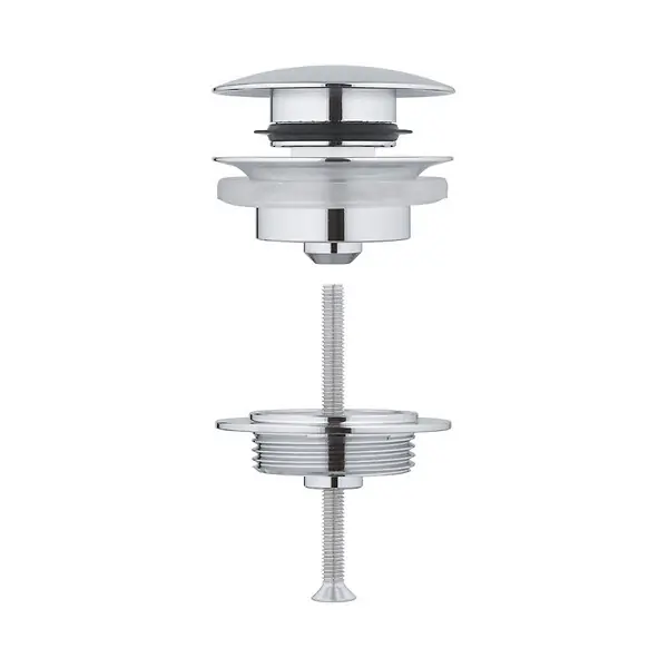 Prix Bas Bonde de vidage clic-clac GROHE 65807000 - Ø 64 mm - Chrome