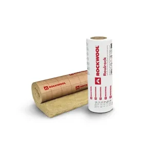 Rouleau laine de roche isolant combles - kraft - 200mm ROCKWOOL Prix Choc