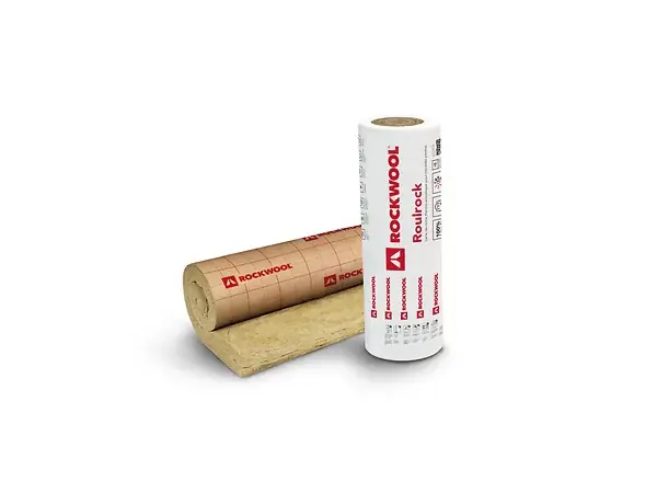 Rouleau laine de roche isolant combles - kraft - 200mm ROCKWOOL Prix Choc