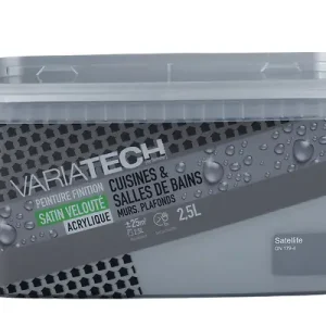Prix Choc Peinture cuisines et bains - Satin velouté Satellite - 2.5L VARIATECH