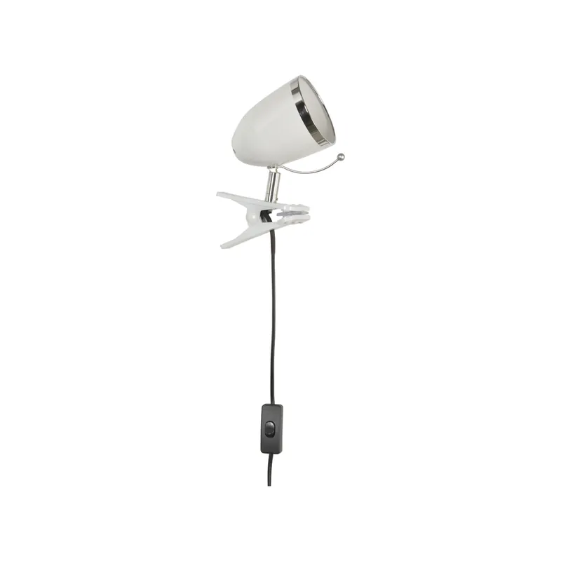Vente Flash Spot intérieur à pince blanc E14 15W LITTLE ARTY COREP