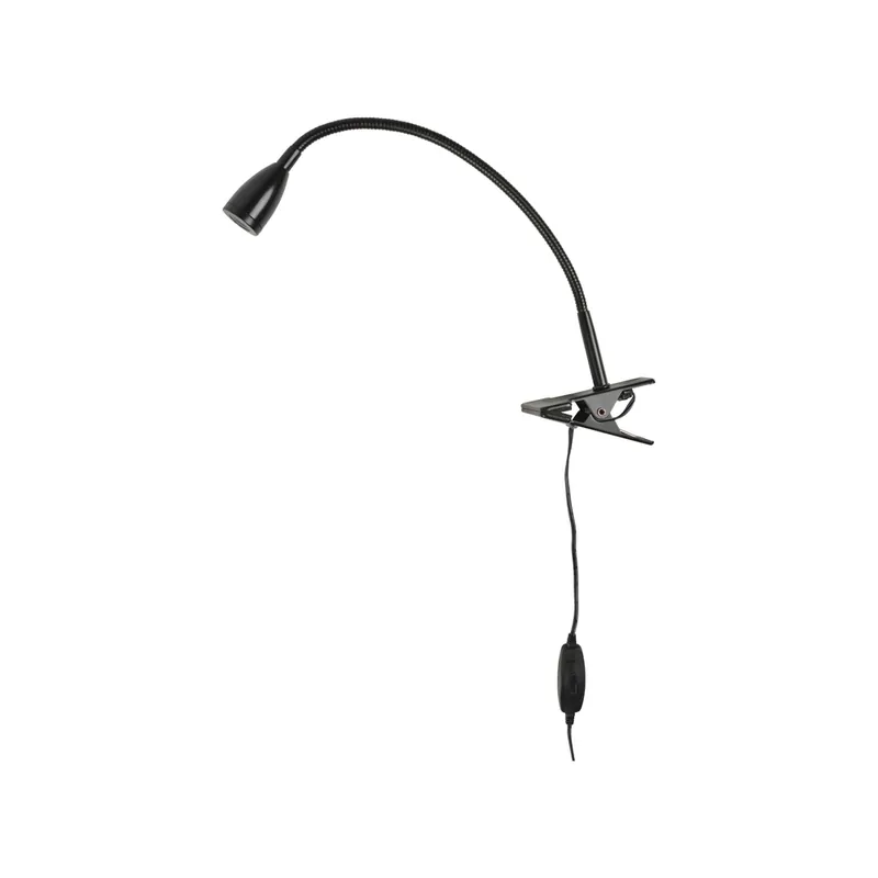 Must-Have Spot intérieur à pince noir Led intégrée 100 Lumens READ COREP