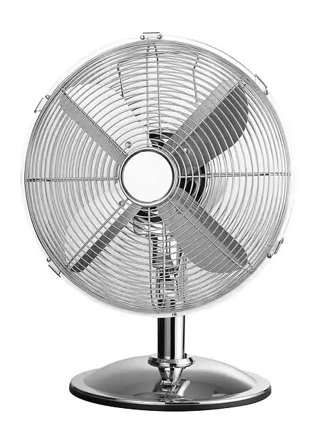 Ventilateur de table 30cm - 35W - Chrome VOLTMAN Bon Marché