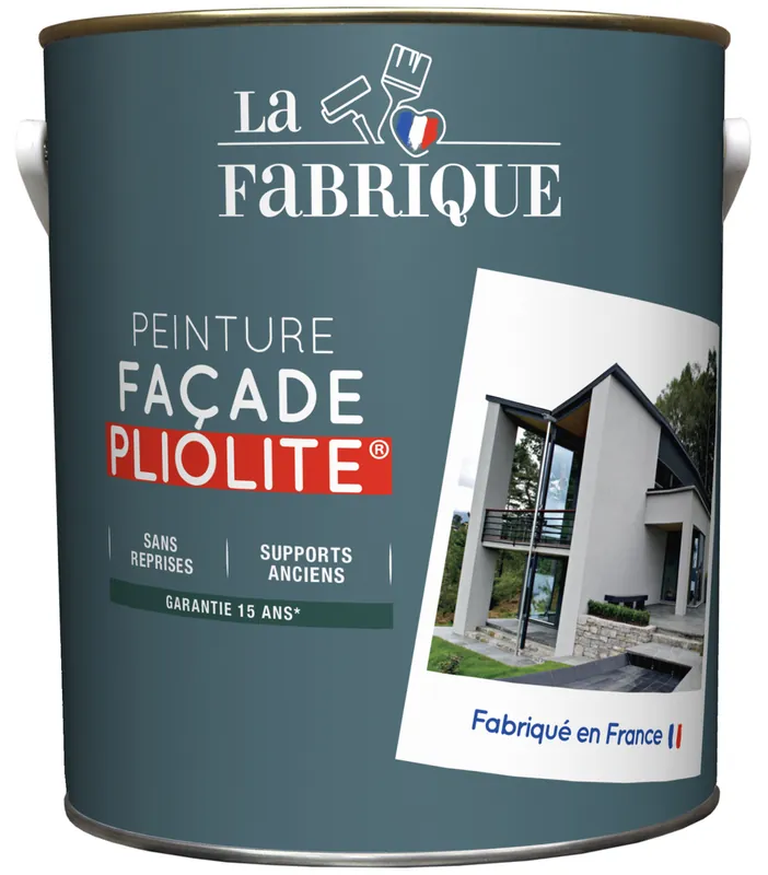 Livraison Express Peinture façade pliolite ton pierre 2,5 l LA FABRIQUE