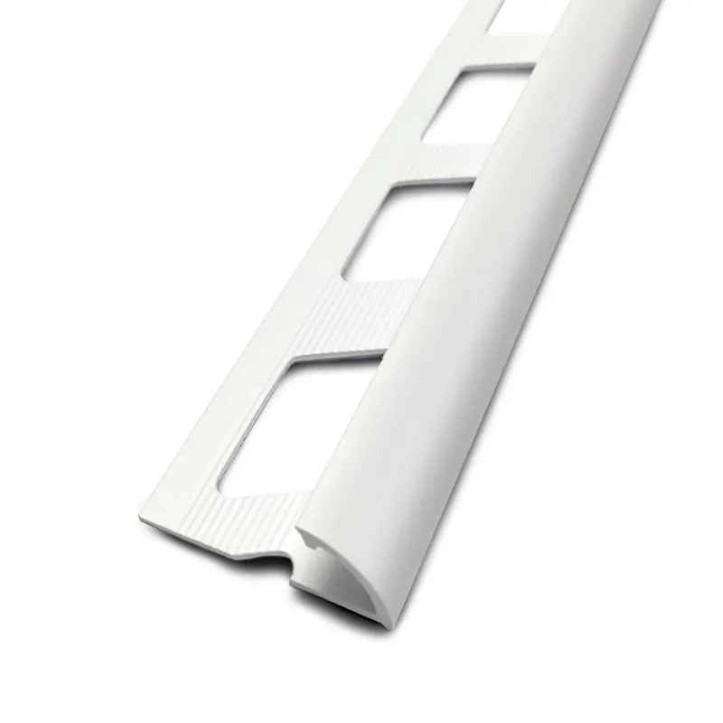 Offre Spéciale Quart de rond ouvert 6 mm PVC blanc 2,50 m DINAC