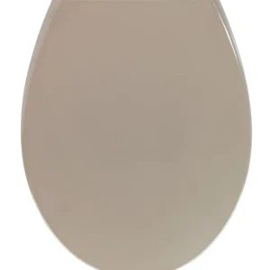 Abattant de WC déclipsable avec frein de chute taupe Samos WENKO Promotion Saisonnière