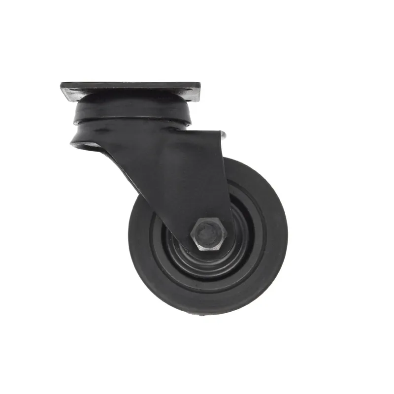 Commander Vite Roulette Novo noire pivotante à platine 40 kg diamètre 50 mm INTERGES