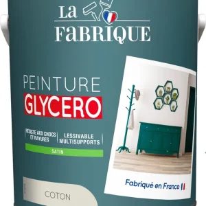 Vente Flash Peinture glycero Coton satin 2,5 l - LA FABRIQUE