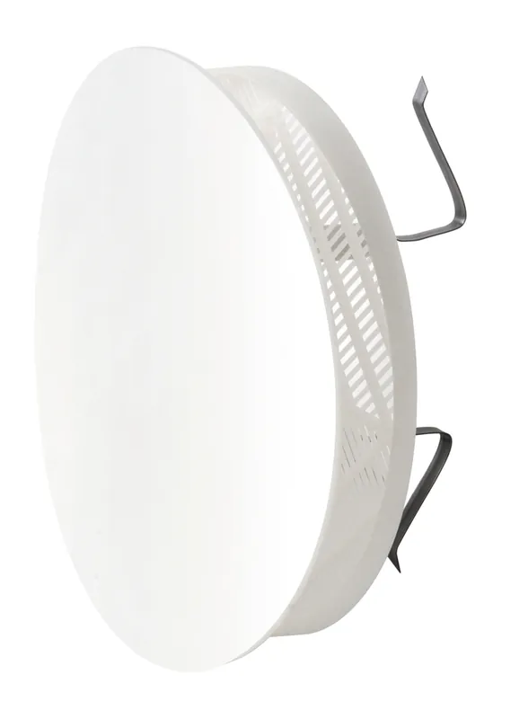 Grille d‘aération ronde blanche design obturable universelle diamètre 80-125 mm AUTOGYRE Promotion