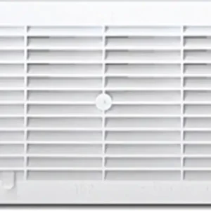 Grille d‘aération rectangulaire blanc bi-réglable 250 mm x 146 mm AUTOGYRE Promotion