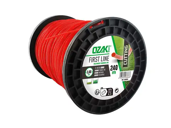 Meilleur Prix Bobine fil nylon rond 3mm - 240m pour débroussailleuse OZAKI