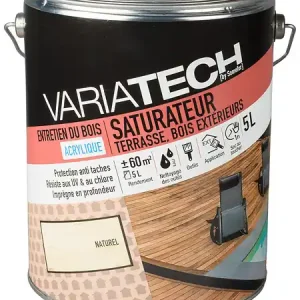 Seulement Aujourd'hui Saturateur bois extérieur - 1L VARIATECH