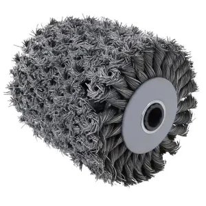 Achetez Aujourd'hui Brosse métal torsadé - 120mm - Alésage 20mm FAR TOOLS