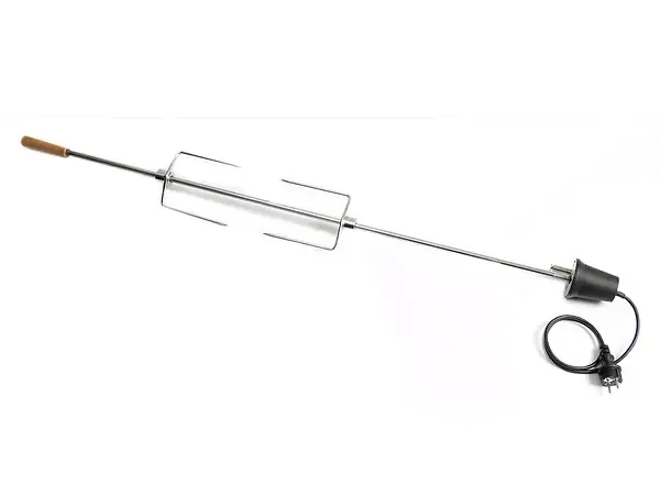 Petit Prix Kit tournebroche pour barbecue rôtissoire - Somagic
