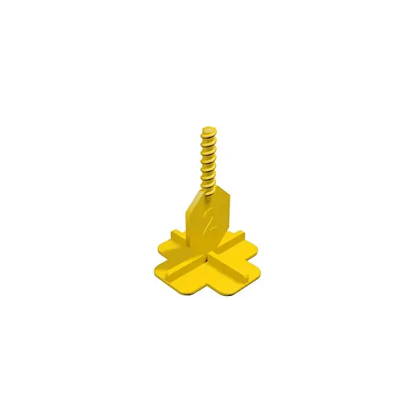 Kit de nivellement carrelage - Pavilift - Jaune - 2mm Super Prix