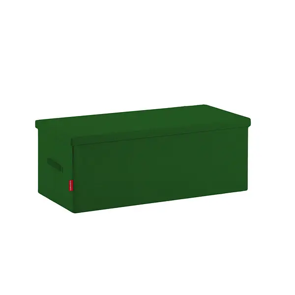 Bon Marché Table coffre - Ouverture sur le dessus - Intérieur et extérieur - Couleur Vert TERRACOTTA