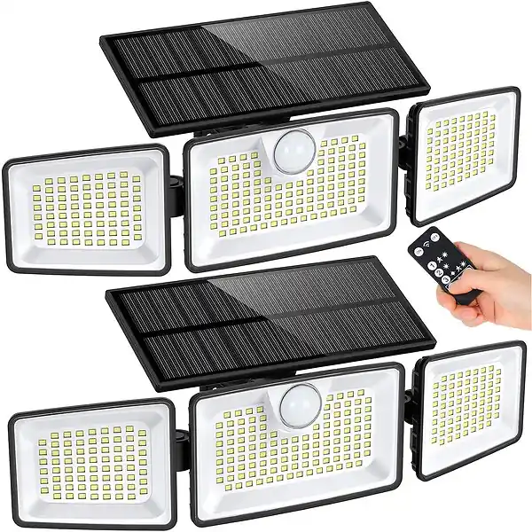 Bon Plan 2 Projecteurs solaires sensor GLEAMAX 700LM LUMISKY