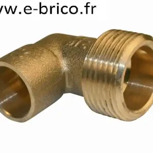 Prix Bas Raccord coude à souder diamètre 16 mm et à visser mâle 15/21 (1/2)