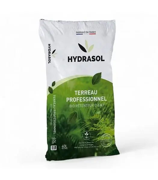Top Vente Terreau professionnel bio rétenteur d‘eau Hydrasol sac 40 l RACINE PRO154