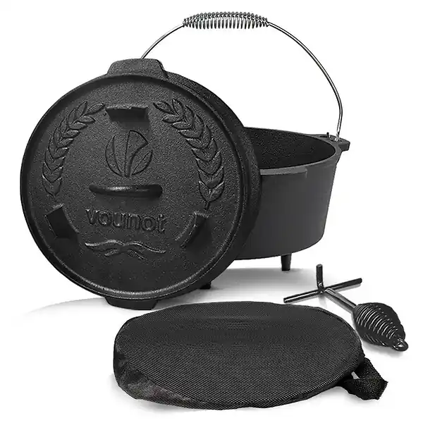 Cocotte en fonte Dutch oven 4.25L VOUNOT Haute Qualité