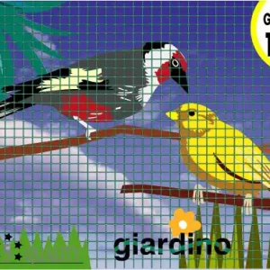 Grillage soudé en acier galvanisé vert 0,51 x 10 m maille 1,27 x 1,27 cm GIARDINO Prix Réduit