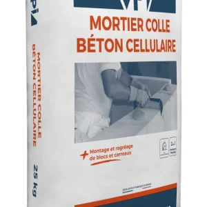 Offre Spéciale Mortier colle pour béton cellulaire 25 kg VPI