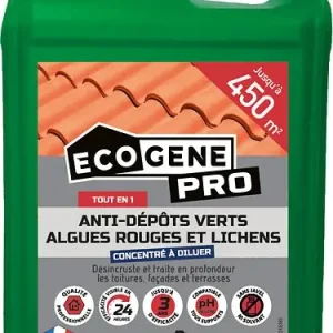Expédition Rapide Anti-mousse concentré - Traite 450m² - 2L ECOGENE