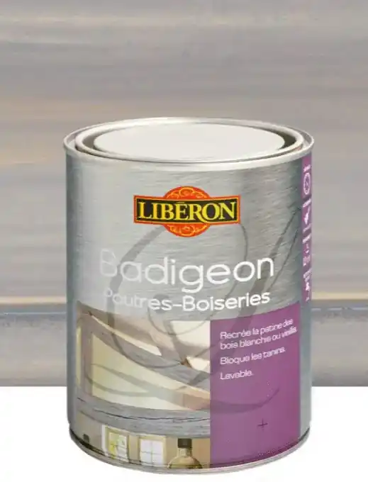 Populaire Lasure intérieure pour poutres et boiseries effet badigeon plume 1 l LIBERON