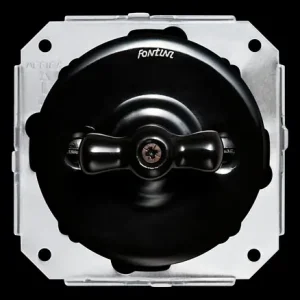 Expédition Rapide FONTINI Double Va & Vient 10A et manette Porcelaine noire Garby Colonial