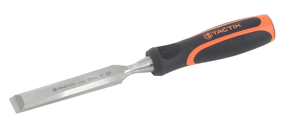 Prix Bas Ciseau à bois lame largeur 22 mm TACTIX