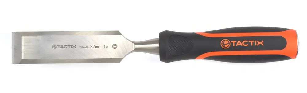 Ciseau à bois lame largeur 32 mm TACTIX Meilleur Prix