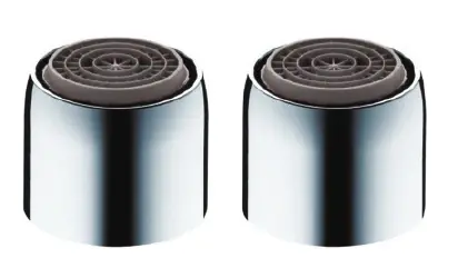 Jusqu'à Épuisement Des Stocks Mousseurs SOFTJET femelle 22 mm par 2 HANSGROHE