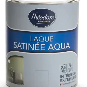 Prix Bas Peinture laque aqua satin - Base à teinter TA - 2,5L THEODORE PEINTURES
