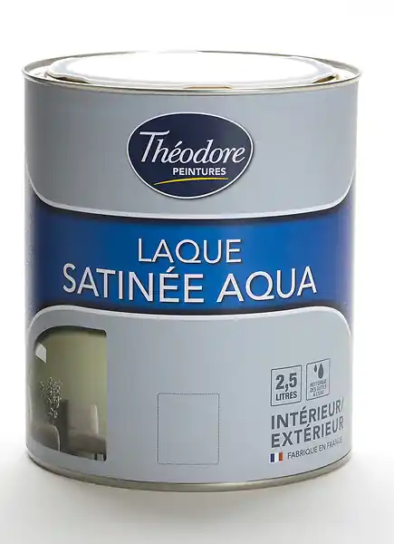 Prix Bas Peinture laque aqua satin - Base à teinter TA - 2,5L THEODORE PEINTURES