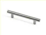 Affaire À Saisir Poignée de meuble cylindrique inox entraxe 456 mm diamètre 12 mm REI