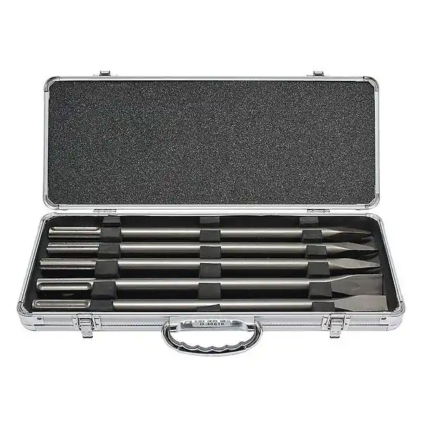 Meilleure Vente Coffret de 3 pointes et 2 burins 400 mm MAKITA D-42472 à emmanchement SDS-Max