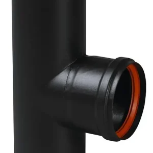 Té équerre 90° noir mat male + joint - TEN - 346469 Authentique