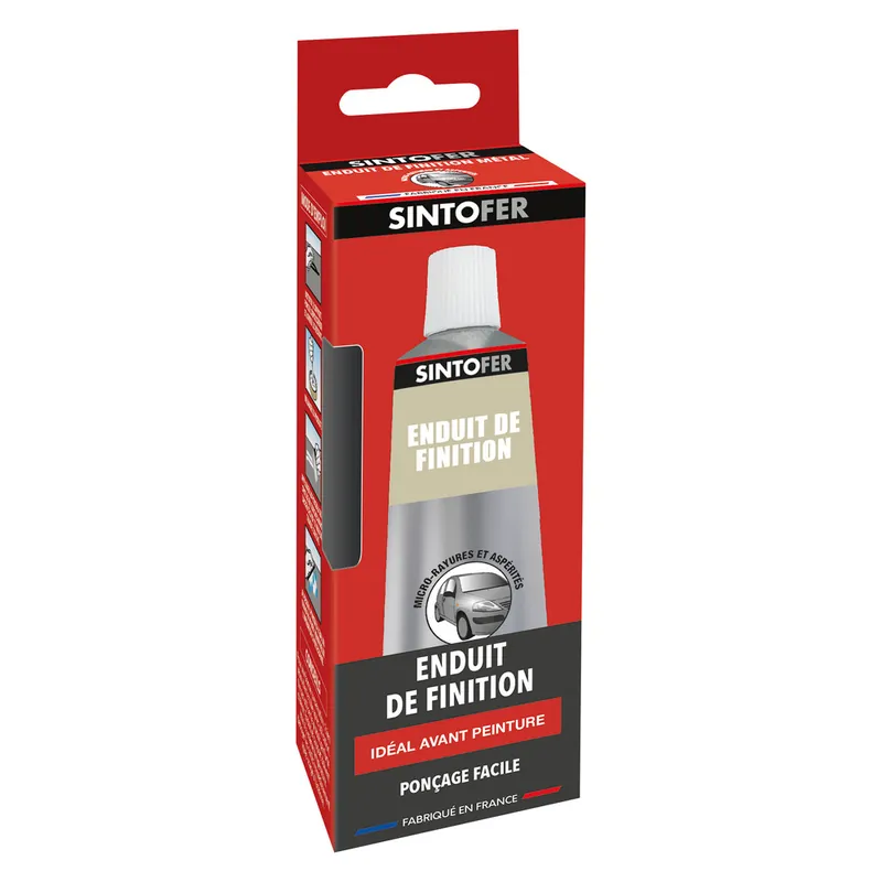 Nouveauté Mastic Enduit Finition Métal 85 gr SINTOFER