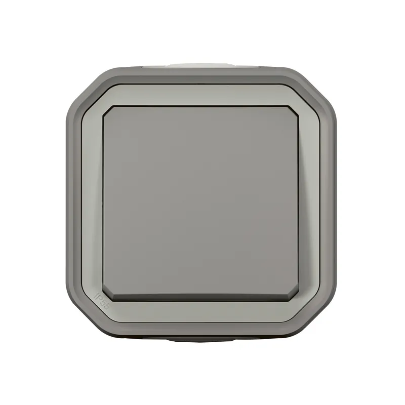 Interrupteur ou va et vient saillie gris Plexo IP55 LEGRAND Commande En Gros