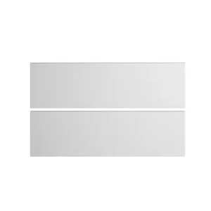 Façade 2 tiroirs casseroliers L 120cm BLC MAT GRUPOALVIC Prix Bas