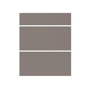 Bon Plan Façade pour 3 tiroirs casseroliers Ambre - l60xH70cm