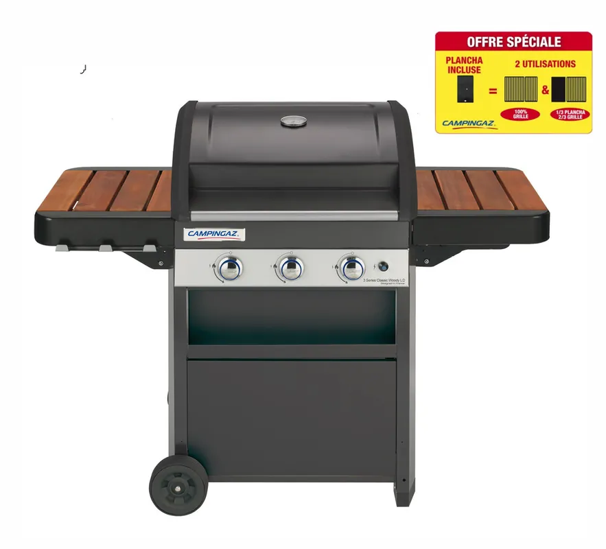 Barbecue à gaz 3 séries classic WLD 2 en 1 - CAMPINGAZ Affaire À Saisir