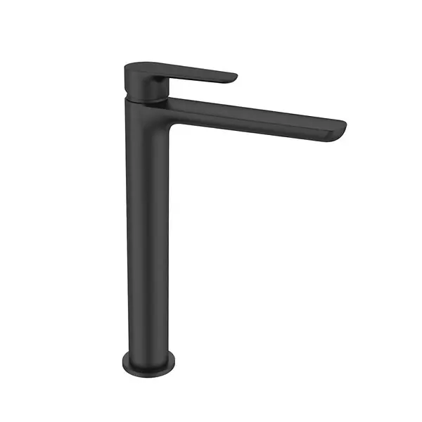 Remise Swiss Aqua Technologies Mood mitigeur lavabo XL avec levier sans tirette, G3/8, Noir mat (SATBSMOOD285C)