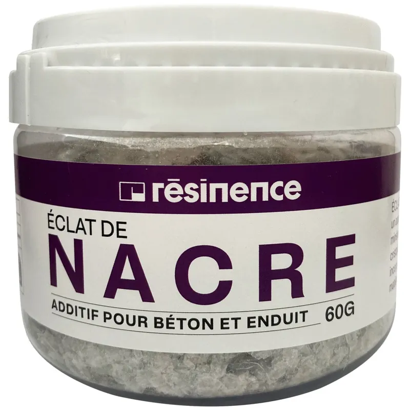Populaire Additif Enduit Eclat de Nacre 60 g RESINENCE