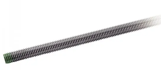 Tige filetée acier doux zingué diamètre 4 mm x 1 m Haute Qualité