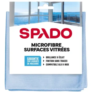 Microfibre vitre 38x38x1 - SPADO Retour Gratuit