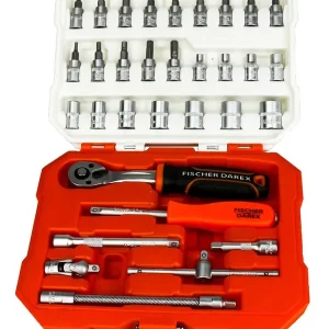 Petit Prix Coffret de serrage de 32 pièces FISCHER DAREX