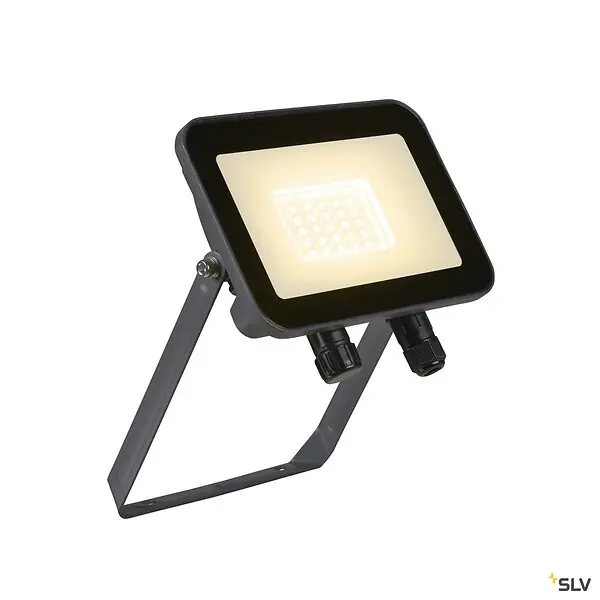 Projecteur extérieur, anthracite SLV FLOODI M avec LED intégrée, 48W, 3000K, IP65 Réduction